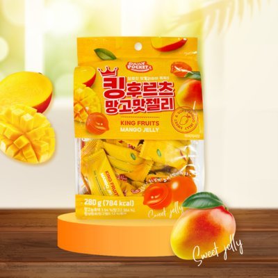 [데일리포켓] 킹후르츠 망고맛젤리