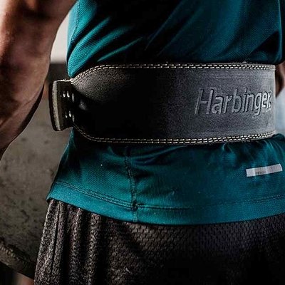 [하빈져] 패디드 레더 벨트