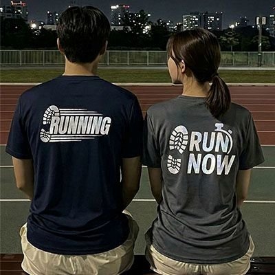 [프롬로우] 에어로쿨 반사 런닝 반팔