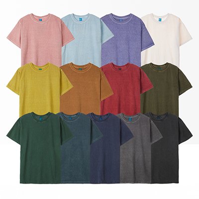 [굿온] 피그먼트 다잉 반팔 티셔츠