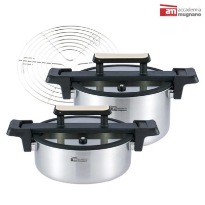 [am]통3중 스텐 저압냄비