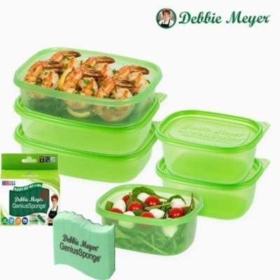 [데비마이어] 반찬통 세트,항균수세미