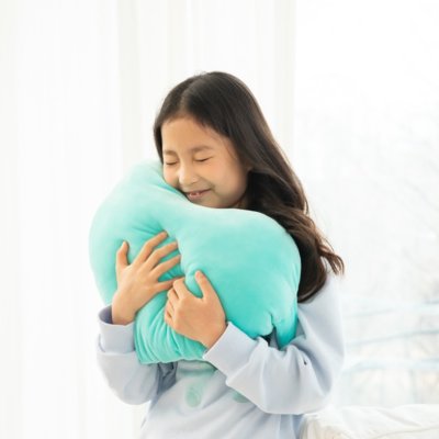 [멘탈민트] 럽민트 하트포옹쿠션