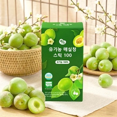 [참든] 간편한 유기농 매실청스틱