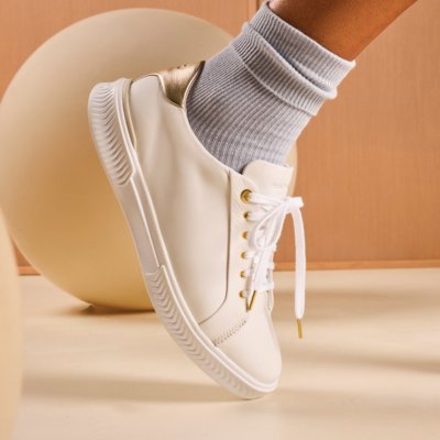 [허시파피] 바운스 레이스업 스니커즈