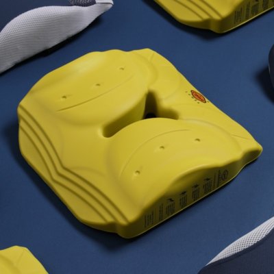 [씨가드] 바른자세 허리쿠션 룸바