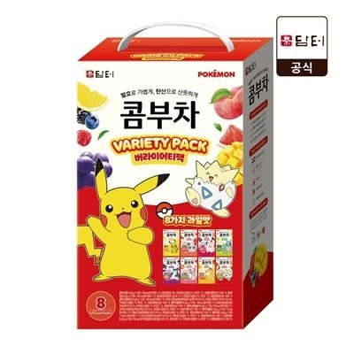 [담터] 포켓몬 콤부차 버라이어티팩