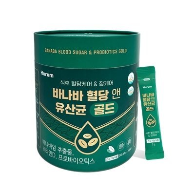 [휴럼] 바나바 혈당 앤 유산균 골드