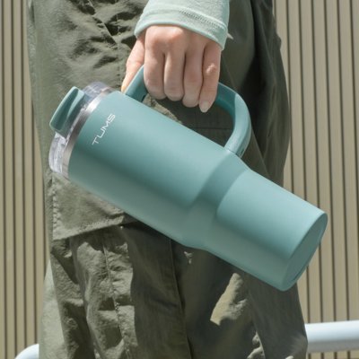 [텀스] 플립 스트로우 대용량 텀블러
