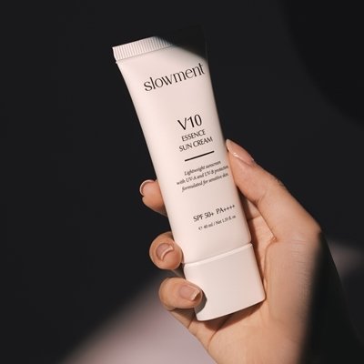 [슬로먼트] V10 에센스 선크림