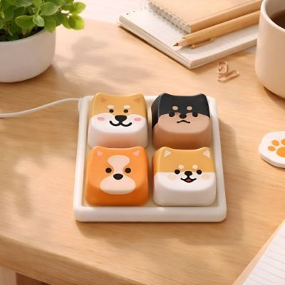 [IJ LIVING]강아지 키캡 키링