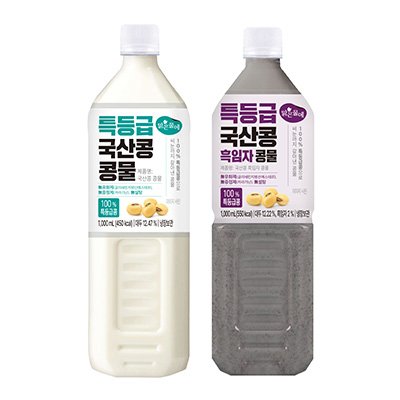 [맑은물에]특등급 국산콩 콩물 2종