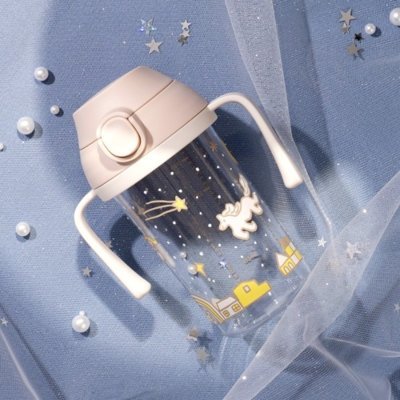 [모윰/모브아] 원터치 애착빨대컵