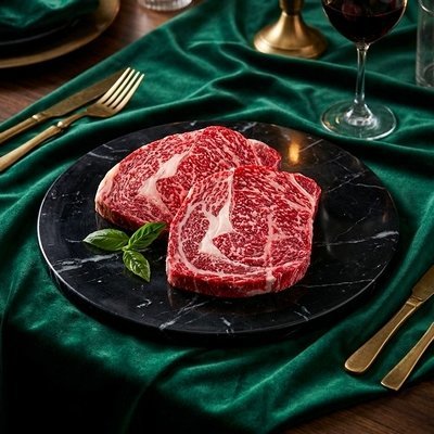 [명한우] 투뿔 한우 등심 200g