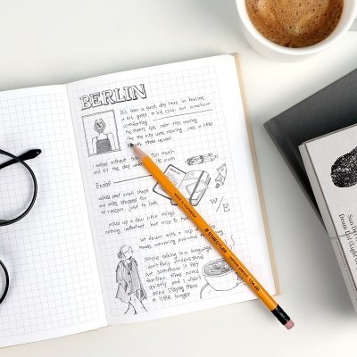 [워너디스] 엔드오브 B6모눈양장노트