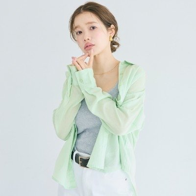 [coca] 거즈 셔츠