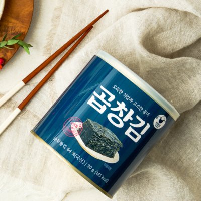 [만전김] 만전 곱창김 조미 캔김