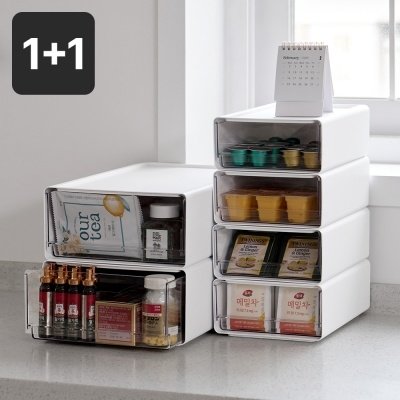 [까사마루]펜트리 다용도 올림 서랍장