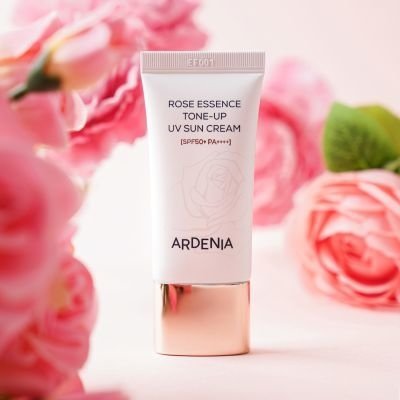 [아데니아]로즈 에센스 톤업 선크림