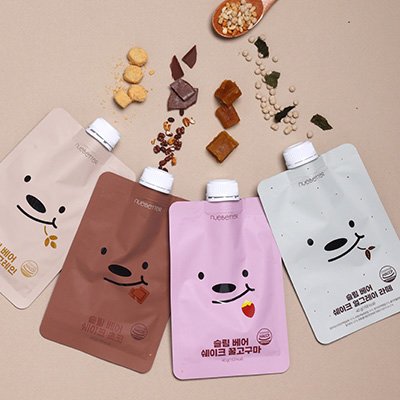 [뉴베러] 슬림 베어 쉐이크 4종