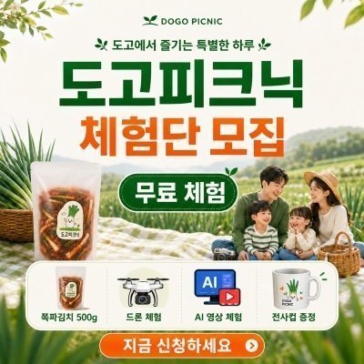 아산 피크닉 체험단 모집