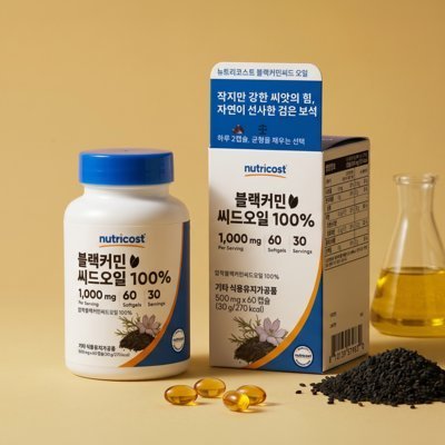 블랙커민씨드오일