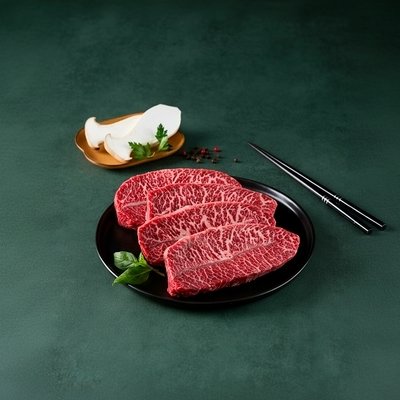 투뿔 한우 부채살 200g