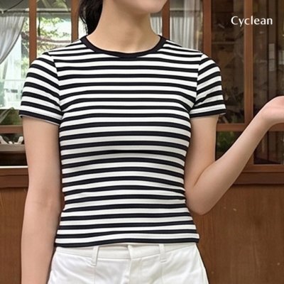 오가닉 코튼 노브라티 반팔