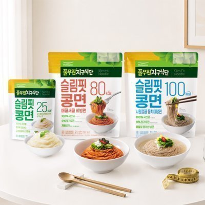 지구식단 슬림핏 콩면