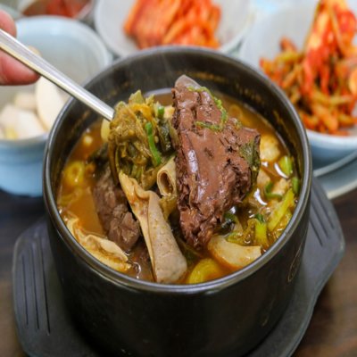 송림막창전골