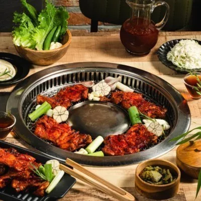 동막골 숯불닭갈비