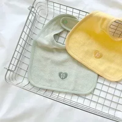 방수 테리 턱받이