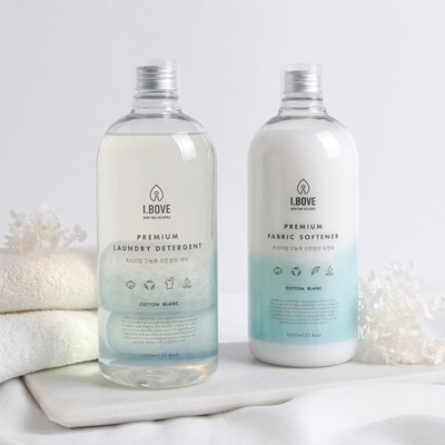 [아이보브] 코튼블랑 세제&유연제