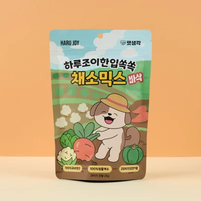 [펫생각] 동결건조_채소믹스 트릿