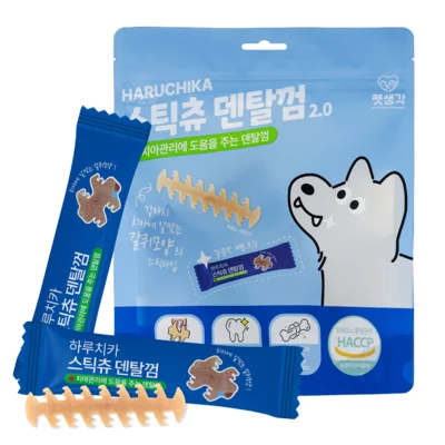 [펫생각] 강아지덴탈껌_스틱츄