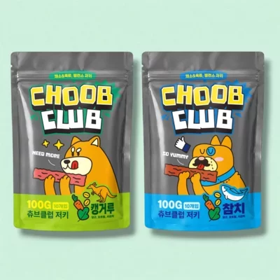 [츄브클럽] 강아지저키 참치+캥거루