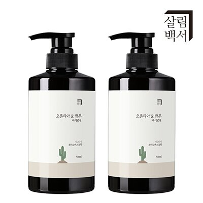 살림백서 오푼티아&밤부 바디로션 500ml